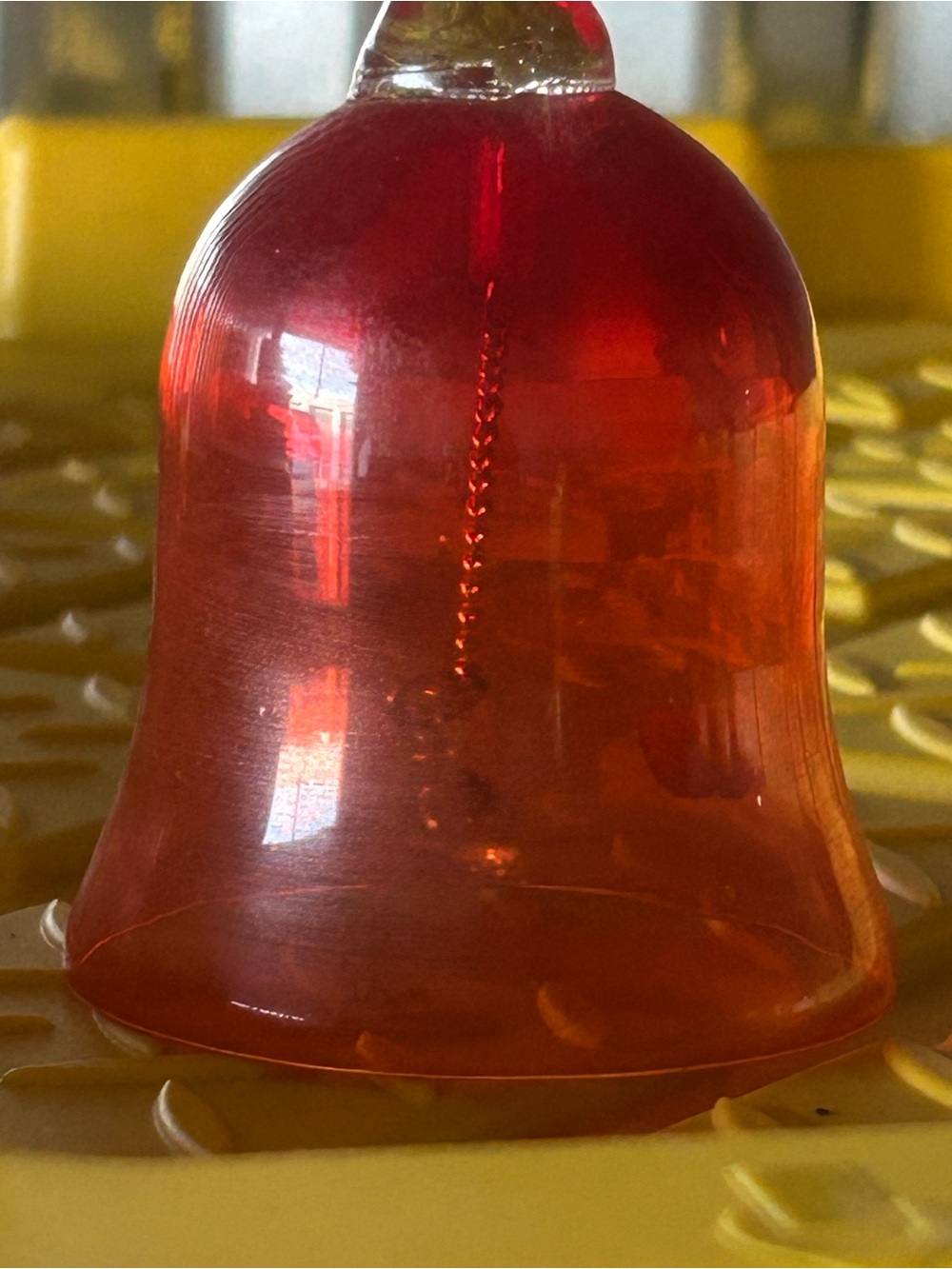 vintage Pilgrim Glass ruby red glass bell - Picture 2 of 4